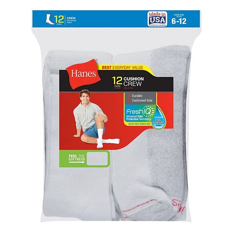 100 cotton socks hanes|hanes outlet socks.